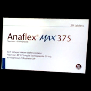 Tab. Anaflex Max 375mg+20mg